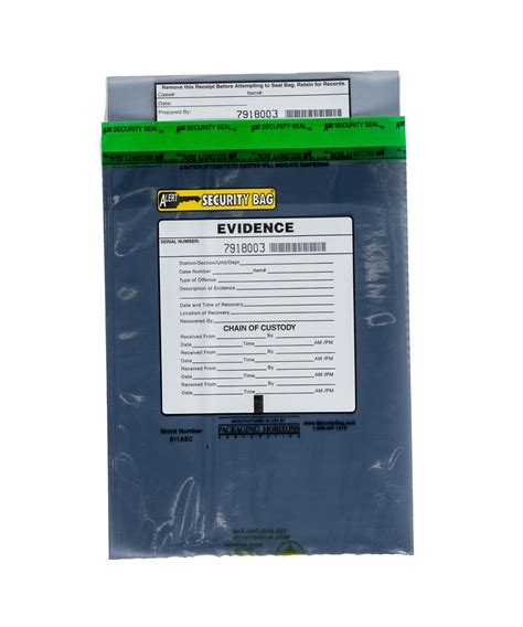 anti static evidence bags.